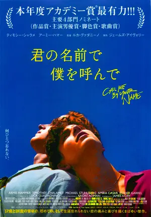 君の名前で僕を呼んで